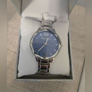 Juicy Couture Womens Watch Silver Tone Metal Blue Dial